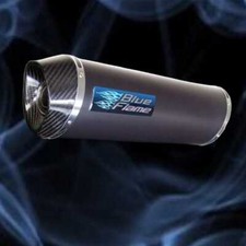 Honda CB400SF NC31 1992-1998 Exhaust Silencer Muffler - Carbon Tip - Satin Bl...