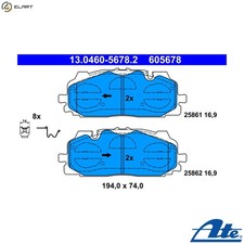 BRAKE PAD SET DISC BRAKE