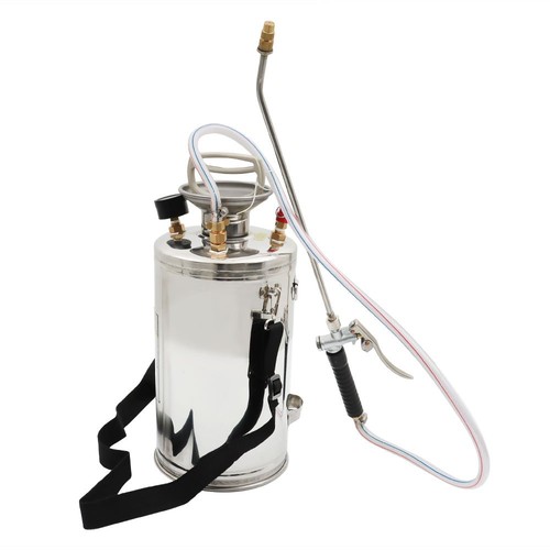 Stainless steel sprayer hand - steel,