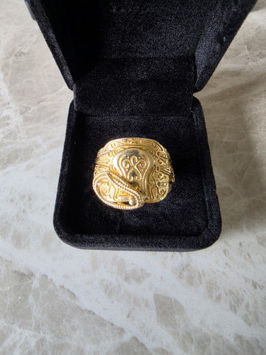 9ct gold saddle - saddle, ring