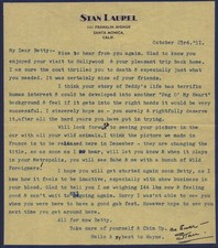 LAUREL & HARDY (STAN LAUREL) -