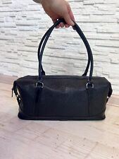 Mulberry Lola  scotchgrain leather baguette shoulder bag handbag