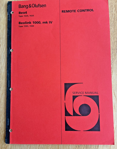 Service manual bang olufsen - manual,