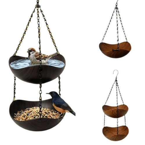 Vintage garden bird bath - garden,