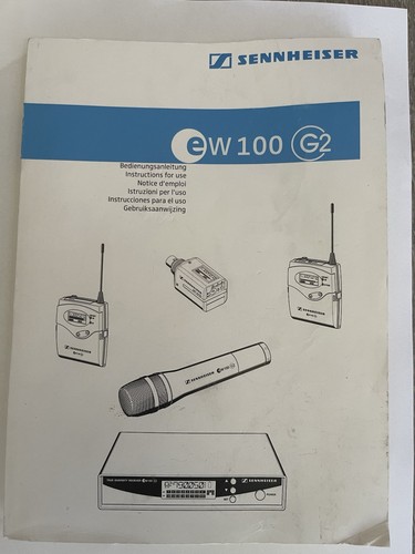 Sennheiser ew100 - ew100, g2