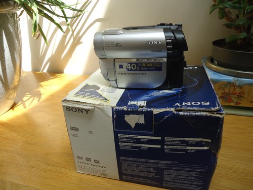 Sony handycam dcr - dcr, dvd115e