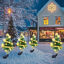 2-4x Solar Christmas Tree