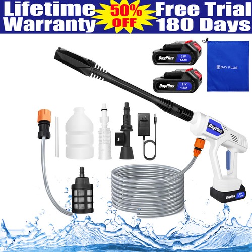 New cordless pressure washer - new,