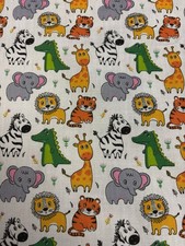 3 Metres White Safari Jungle