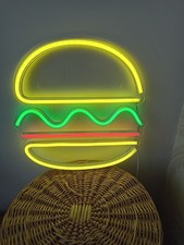 LED Night Light Burger In Bun