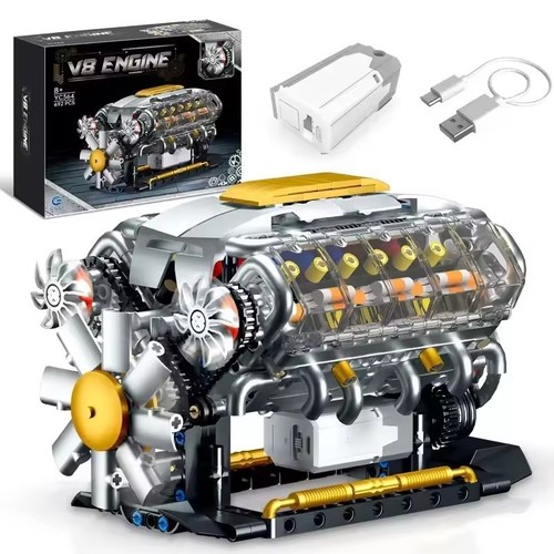 Working engine model kit - v8,