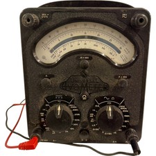 Vintage Universal Avometer Model 8 Mk IV Electrical Test Meter UNTESTED