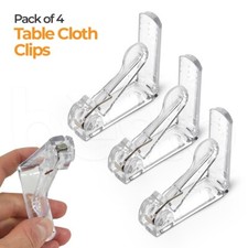 4 x Table Cloth Clips Holder