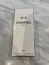 Vintage No5 Chanel Paris Talc 150g Original Packaging