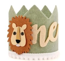 Baby Boys First Birthday Lion