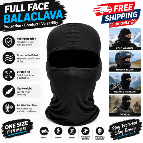 Balaclava full face mask - mask, men