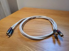 QED Qunex 2  Duel Balanced Low Level Signal Cable Interconnects - 1m 