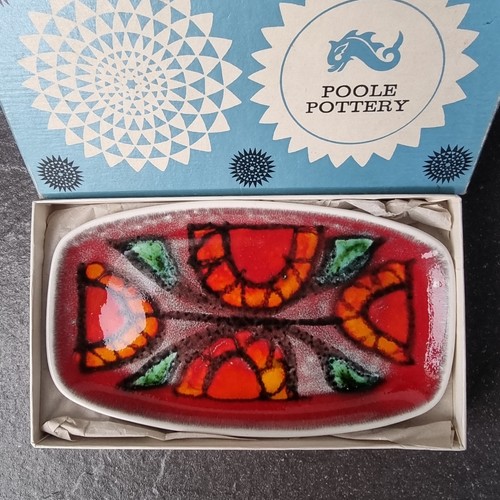 Poole pottery delphis pin - poole, dish