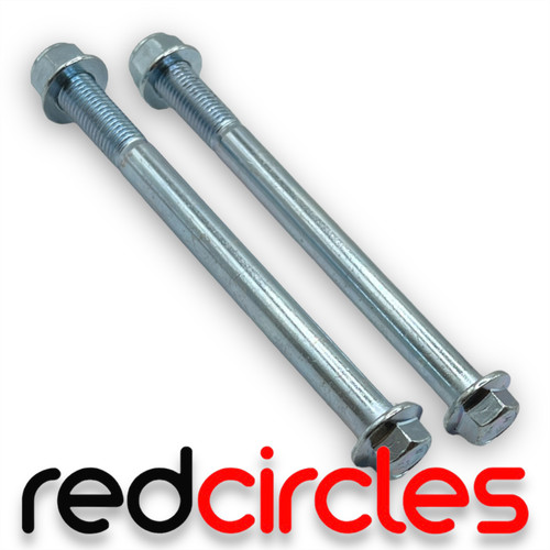 2pcs 8mm 115mm - 8mm, pit