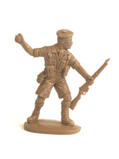 1 x MATCHBOX TOYS. 1970's WWII BRITISH 8th ARMY INFANTRY SOLDIER. 1/32 PLASTIC