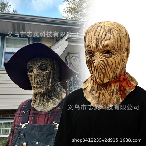 Halloween scary scarecrow - halloween,
