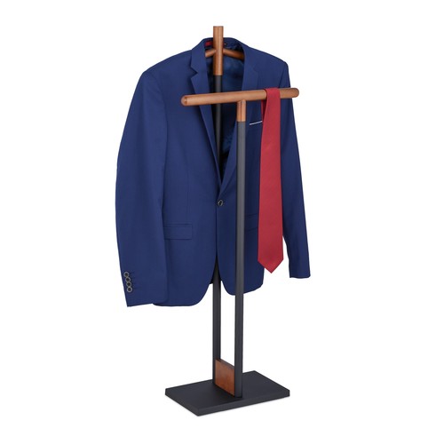 Valet stand coat hanger