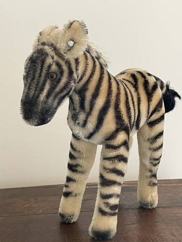Antique vintage steiff zebra - steiff,