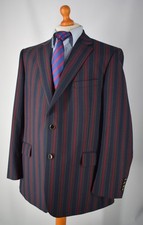 Mens Blue & Red Striped Brook