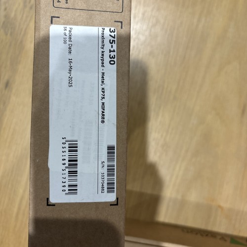 Paxton 375 130 wired - wired, hardwired