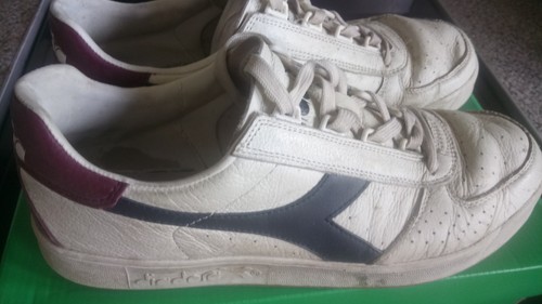 Diadora elite white black - diadora,