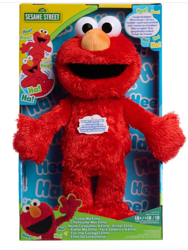New box tickle elmo - box, me