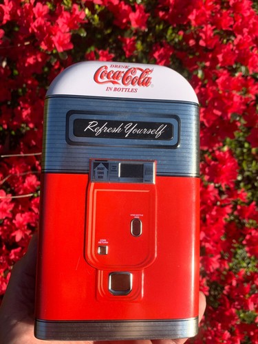 Vintage coco cola refrigerator - vintage,