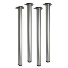 4x Round Table Legs Breakfast Bar Worktop Support Kitchen Round 710mm/820mm