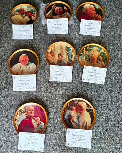 Pope john paul porcelain - pope,