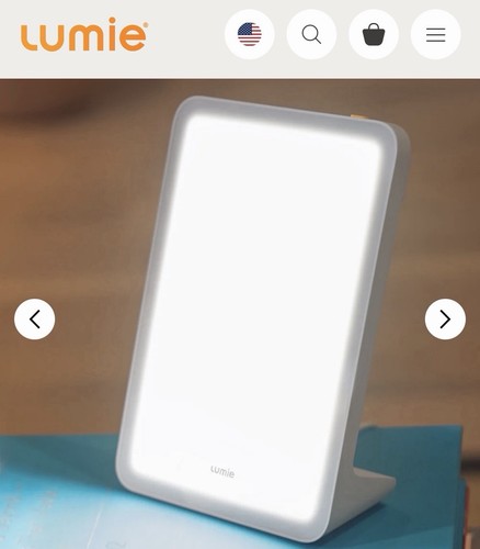 Lumie mini white light - white,