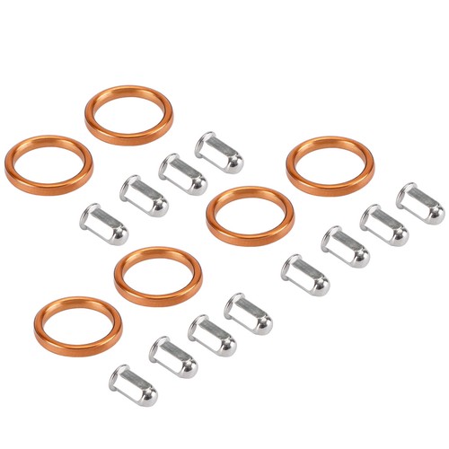 Exhaust gaskets nut kit - exhaust,