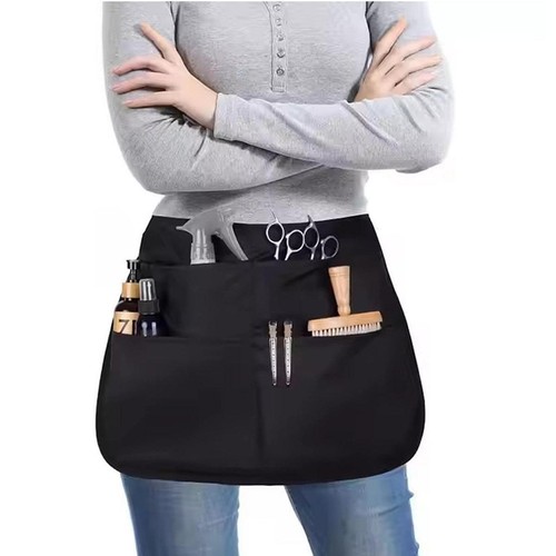 Hair stylist waist apron with - hair,