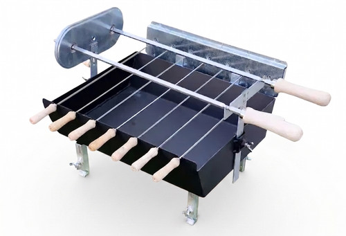 Cyprus bbq charcoal rotisserie - bbq,