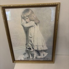 Vintage Framed Print "In