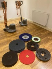 Nilfisk FM400H Floor Scrubber Buffer Machine + Pads & Brushes – Commercial Use 