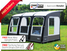Camptech Starline 390 Inflatable Air Caravan Blow Up Porch Awning New 2025 Grey