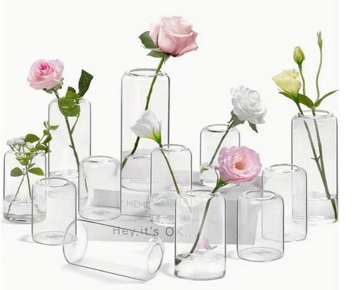 Small flower vase - small, 12/24pcs