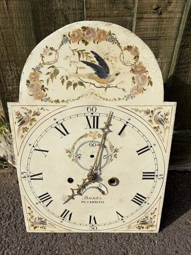 Antique day longcase - antique,