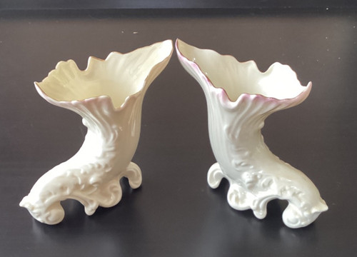 Two irish belleek - irish,