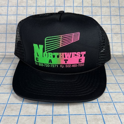 Vintage flat bill - bill, trucker