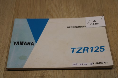 Yamaha tzr125 manual xb11404 - tzr125,