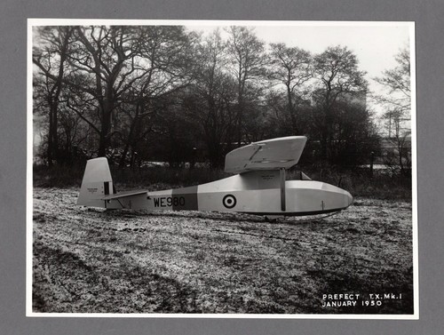 Slingsby prefect glider large - glider,