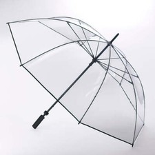 NEW Clear Golf Umbrella with Automatic Wind Resistant Frame