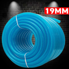 Premium Blue Transparent PVC Braided Fuel Hose - Engineered for Reliability!