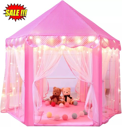 Kids light play tent girl - kids,